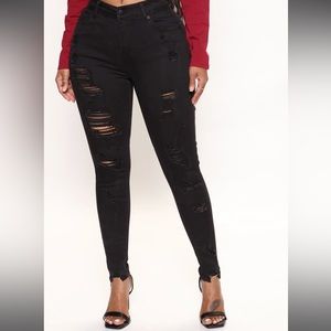 FASHION NOVA Zephyr high rise jeans